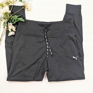 Puma Black High Waist Joggers